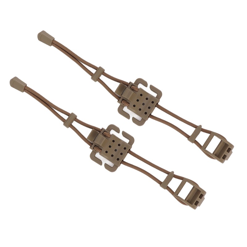 2Pcs Backpack Binding Clip MOLLE Gear Organizer Fastener Elastic Binding