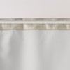 MUJI 84345937 Flame-retardant Blackout Double Weave Non Pleated Curtain, Beige,