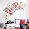 Garneck Blooming Peony Personality Combination Decoration Creative Peony Series Wall