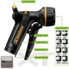 Melnor XT Metal Garden Hose Nozzle; Front Trigger with Flow