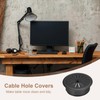 sourcing map 4Pcs Cable Hole Cover, 2 Inch (50mm) ABS