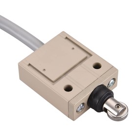 Heschen Compact Prewired Limit Switch TZ-3112 Sealed Roller Plunger SPDT NO + NC Momentary AC 250V 5A IP67 Waterproof