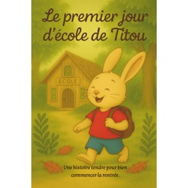 Le premier jour d’école de Titou / Une histoire tendre pour bien commencer la rentrée.: Album illustré dès 3 ans. Idéal pour la maternelle, pour ... la rentrée et vivre la séparation en douceur.