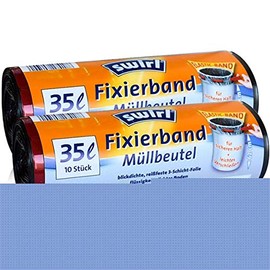 2 x Swirl Cord Bag 35L (Pack of 10./Roll)