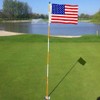 2BUT Standard Golf Flag Double Side American Golf Pin Flag