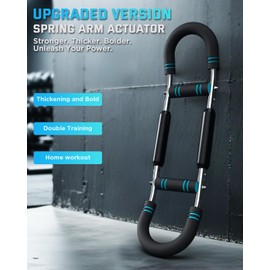 Kapebow Twister Arm Trainer, PowerTwist Arm Trainer, Adjustable Forearm Strengthener, Arm Exercise Equipment, Chest Workout Equipment, Portable Spring Resistance for Home Workout Equipment,20-60LB