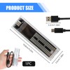 M.2 SSD Transparent Enclosure NGFF USB Adapter, External Hard Drive