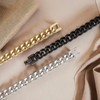 JSNOM Mens Bracelet Cuban Link: Cuban Chain Wrist Bracelets with