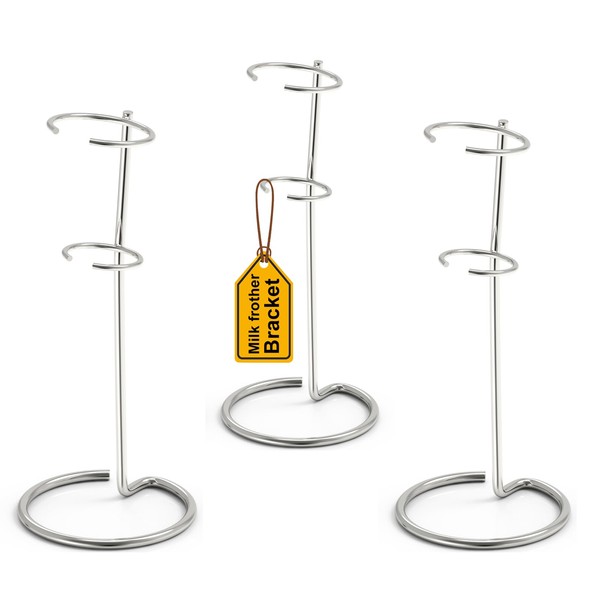 3PCS Milk Frother Stand, Suitable for Most Handheld Milk Frothers
