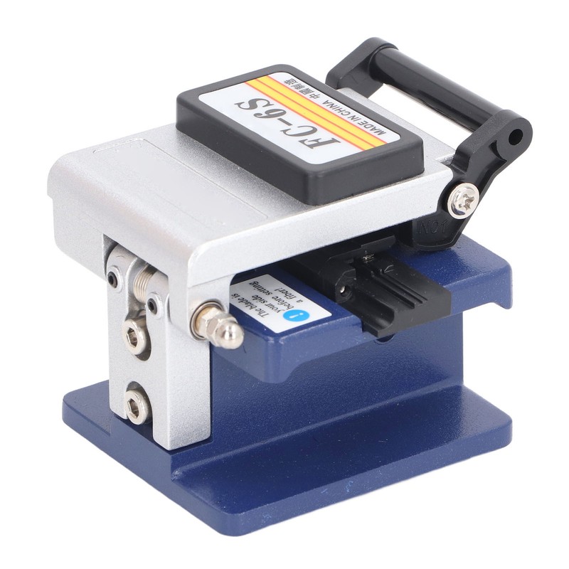 Fiber Optic Cleaver High Accuracy 12 Surfaces Blade Optical Fiber