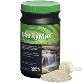 CrystalClear ClarityMax - Pond, Stream & Waterfall Treatment - 2.5 lbs treats up to 20,000 gallons