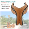 Cheerock Wooden Ukulele Stand Holder, Portable Ukulele Stand Floor, Folding