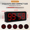 2.1-inch 4-Digit Quick Gym Timer, Suitable for Fitness Training, Event