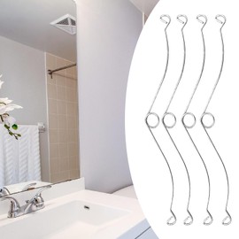 Perfk 4x Grille Spring Clips Bathroom Fan Parts RB110 Replacement for Rvl80 and Nutone-scovil Vent Fans and Bath Fan Light