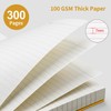 EMSHOI A5 Notebook Lined 300 Pages/150 Sheets, Wirebound Spiral Notepad,