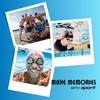 Sporti Gafas ópticas antivaho S2 - Lente transparente/marco negro, negativo