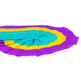 Multicolor Paper Pinata Blindfold (7.5" x 6.25") - Ideal for Kids' Birthday Parties & Celebrations, 1 Pc.