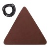 Taburete Triangular Ligero Para Acampar Con Cuerda De 2 M,