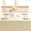 smiry Linen Table Cloth Rectangle 140x200 cm Wipe Clean Tablecloth