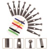 DOITOOL 10pcs Umbrella Tail Beads, Umbrella Replacement Tips, Foldable Umbrella
