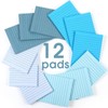 AmazingSpark 12 Pads Boho Sticky Notes 4x6 with Line, Lined