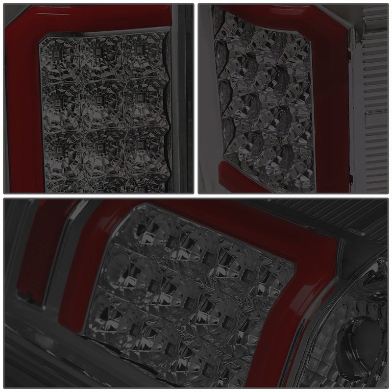 DNA MOTORING TL-CSIL07-LED-RD3D-CH-SM LED 3D Tail Light Assembly Driver &