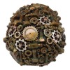 Steampunk Junkyard Gearwork Mechanic Gears Nuts Bolts And Screws Skull