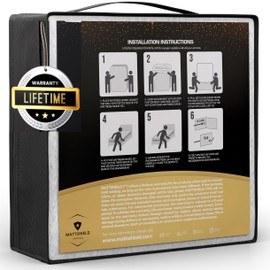 MATTSHIELD Ultimate 3-Piece Kit - Bed Bug-Proof Mattress Cover Twin XL - 100% Cotton Top + 2 Pillow Protectors with Zipper - 6 Sided Waterproof Encasement, Total Defense Kit