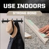 Scotch Indoor Double-Sided Mounting White Tape, 1/2 in x 80