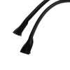 1 Pair Leather Bag Handles DIY Handcraft Sew On Ear