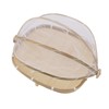 2Pcs Food Serving Tent Basket Fly Skeeter Insect Resistant Bamboo