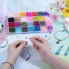 2000pcs Cuentas De Perlas Para Pulseras, Joyas, Collares