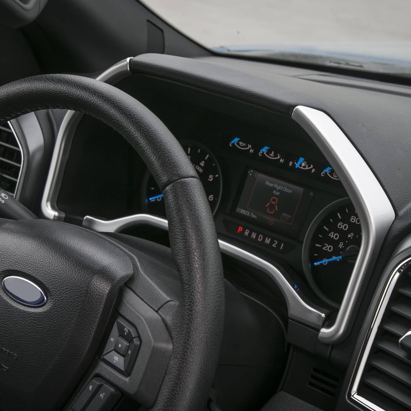 Voodonala Silver Dashboard Trim for 2015 2016 2017 2018 2019