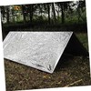 KICHOUSE Camping Blankets Survival Gear Set Reflective Aluminum Foil for