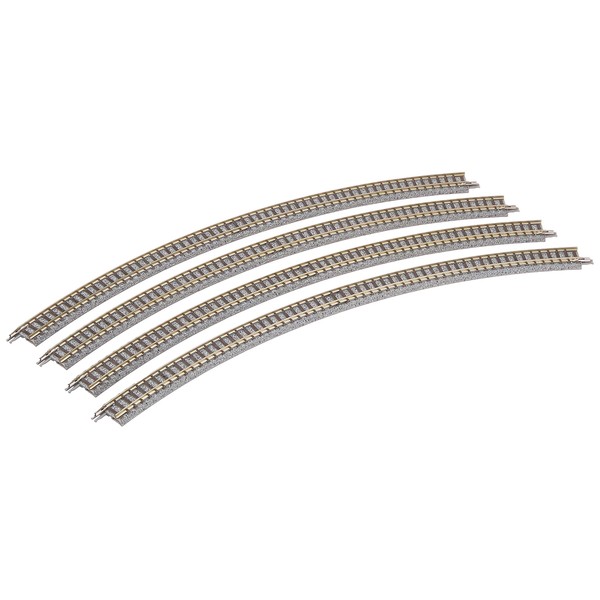 TOMIX 1858 N Gauge Curve Rails C391-45 F Set of