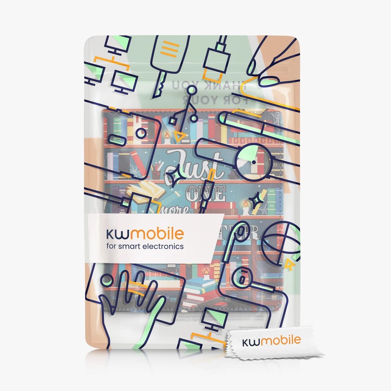 kwmobile Flip Cover Compatible with Onyx Boox Leaf 2 -