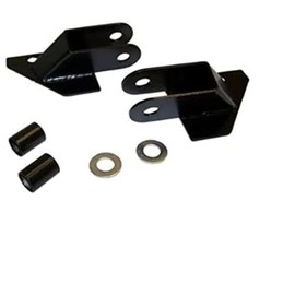Relocation Brackets (Black) - Crown# RT30010