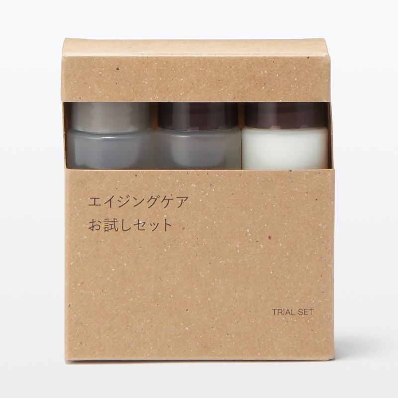 MUJI 83451134 Aging Care Trial Set, 0.7 fl oz (20