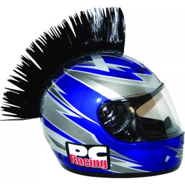 PC Racing PCHMBLACK Helmet Mohawk