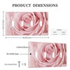 Pink Rose Light Switch Cover Quad Toggle Wall Plate Lightswitch