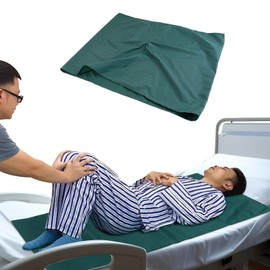 Patient Slide Sheet, Reusable Transfer Sheet, Bed Positioning Pad for Turning, Lifting, Gliding Aid, Movement Aid for Elderly, Disabled, Hospitals, Home Care