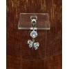 Belly Ring 14 Gauge Butterfly Belly Button Ring Stainless Steel
