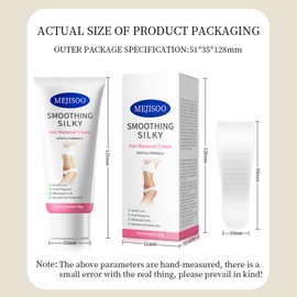 Hair Removal Cream for Women,Intimate/Private Body Depilatory Cream for Bikini,Pubic, Body,Legs, and Underarms,Long-Lasting,Smooth & Painless Hair Remover for All Skin Types