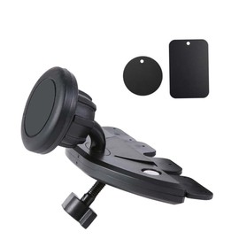 Angoily Magnetic CD Player Phone Mount with Swivel Joint for and Tablets Easy Install CD Slot Holder for Optimal Viewing Cars Black
