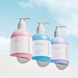 Sedam Cedam Everyday Hyazulene Pro Essence 300ml Moisture soothing, fever relief, PINKRN, strong barrier, vitality! / 쎄담 날마다 히아줄렌 프로 에센스 300ml 수분 진정 열감완화 PINKRN 장벽 튼튼 생기톡!