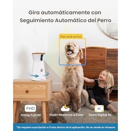 Furbo 360°: Cámara para Perros [Suscripción Requerida]