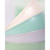 KitchenCraft Colourworks Plastic Bowls, Unbreakable Pasta Bowls, Lightweight Shatter-Proof Melamine,
