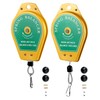 QWORK Retractable Spring Balancer, 3.3lbs - 6.6 lbs and 1.1lbs