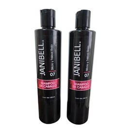 Janibell Shampoo De Caballo Janibell 500ml Crecimiento Del Cabello 2pza