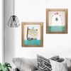 IKEREE 11x14 Rustic Picture Frames with Bark Edges, Wood Photo